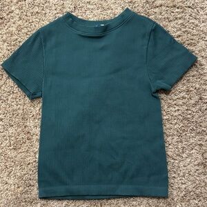 Old Navy Exhale Seamless Fitted Rib T-Shirt